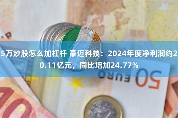 5万炒股怎么加杠杆 豪迈科技：2024年度净利润约20.11亿元，同比增加24.77%